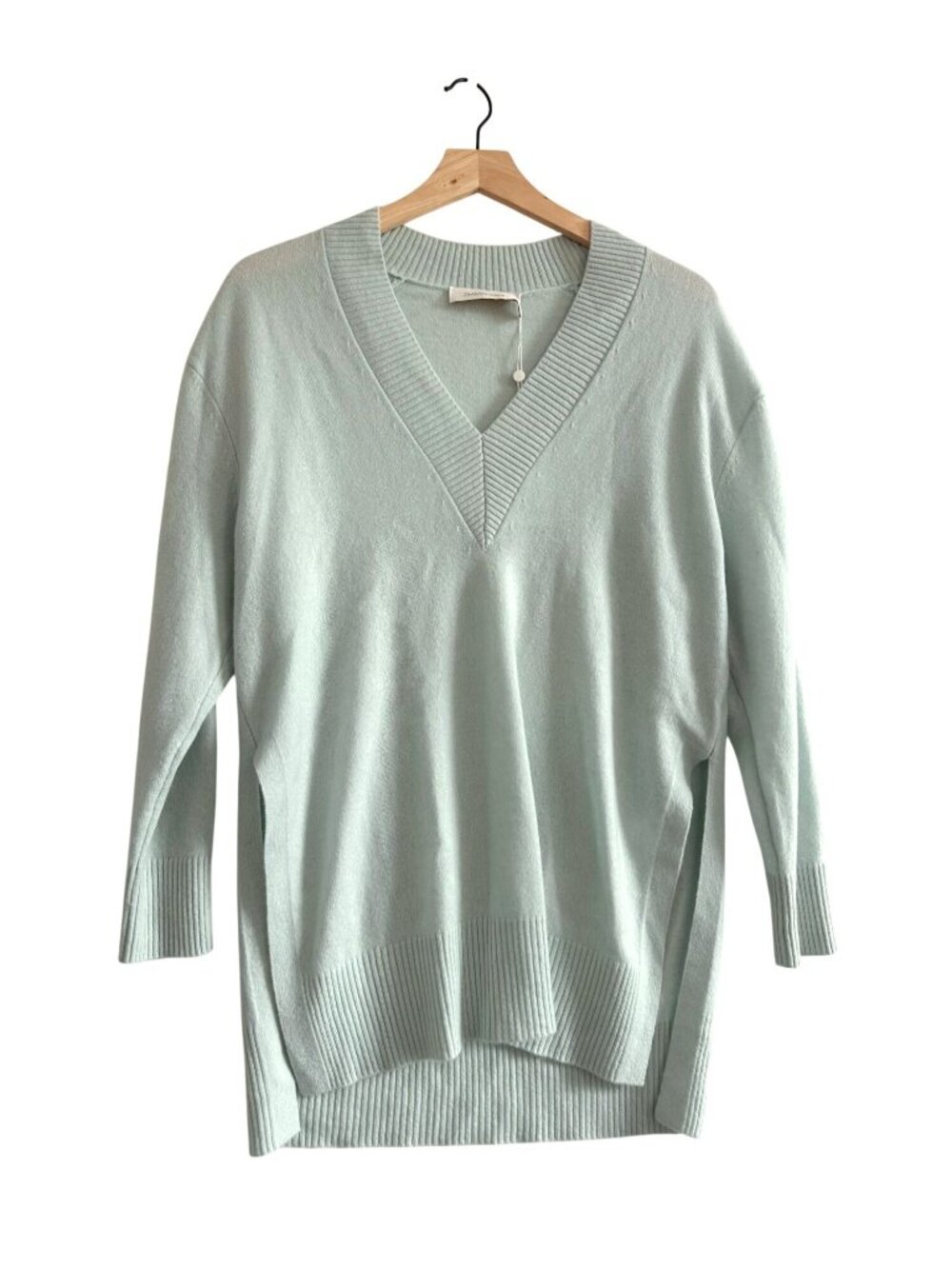 Zimmermann Cashmere V Neck Sweater Mint Size 0 NWT